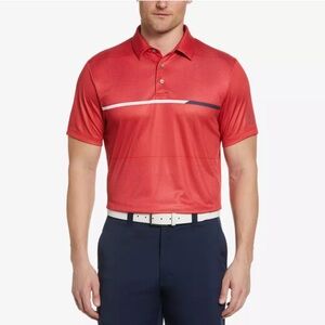 PGA TOUR Apparel Textured Block Polo
